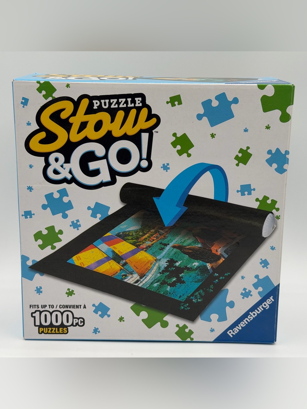 Ravensburger Puzzle Stow & Go Roll-Up Mat - Open Box